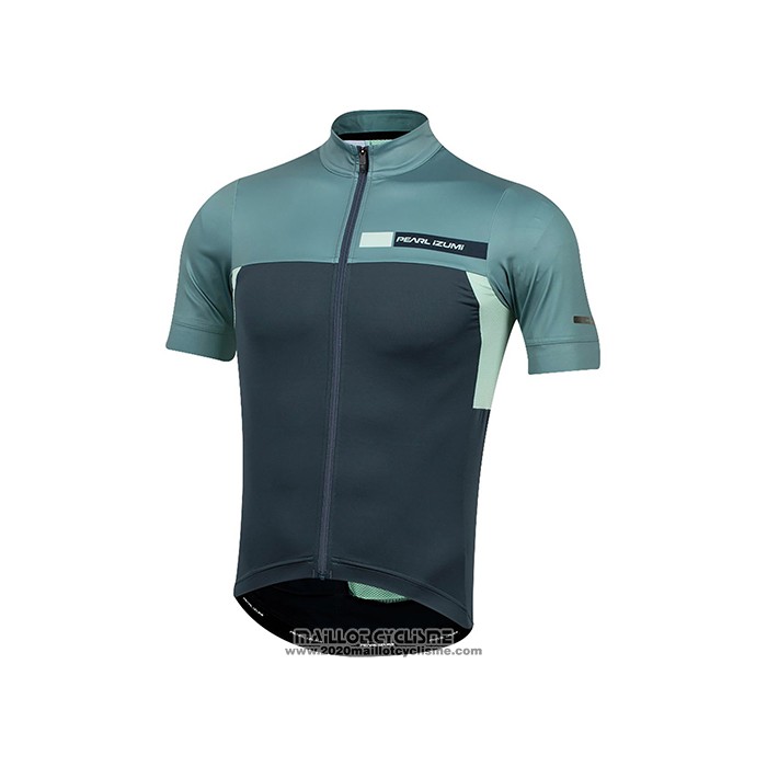 2021 Maillot Cyclisme Pearl Izumi Fonce Vert Manches Courtes et Cuissard